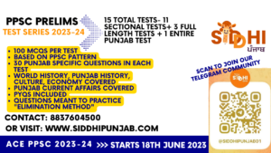 Prelims Test Series 102